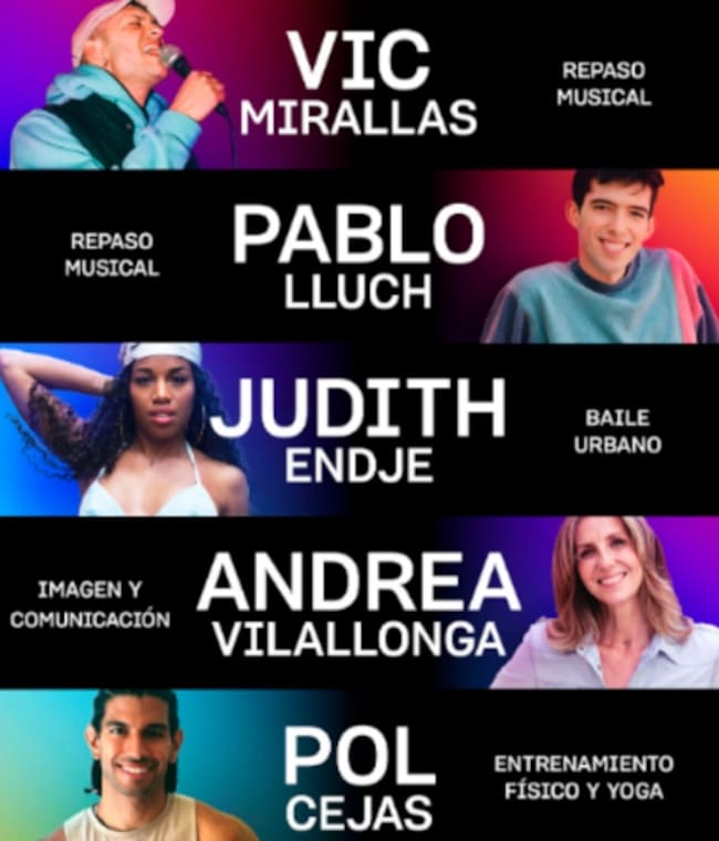 El claustro de profesores de 'Operación Triunfo 2025'.