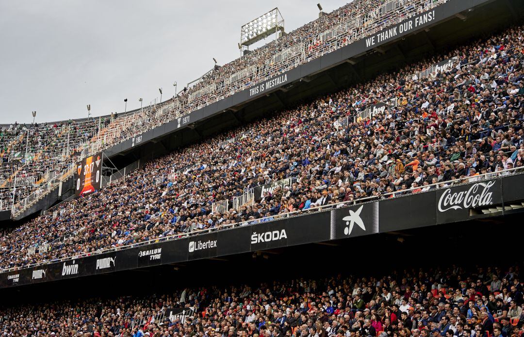 Imagen de archivo del Mestalla