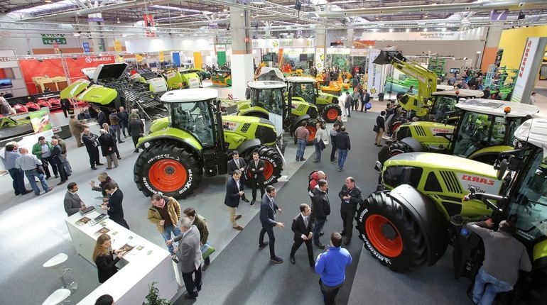 Feria Internacional de Maquinaria Agrícola en la Feria de Zaragoza en 2016