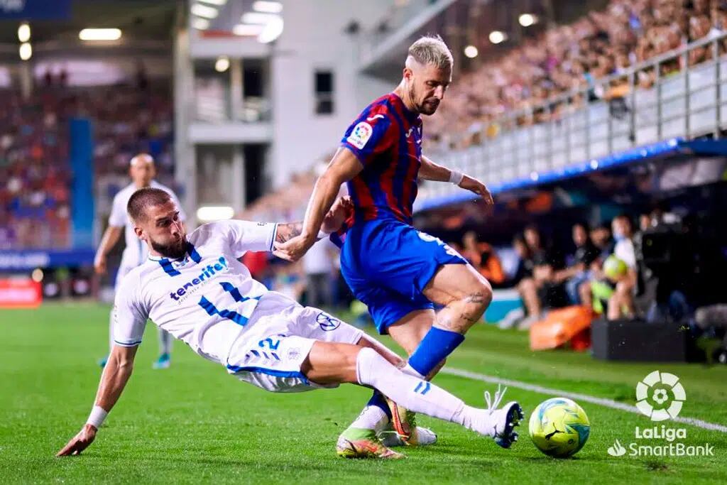 El Tenerife visitó Ipurua en la jornada 41 de la pasada temporada.