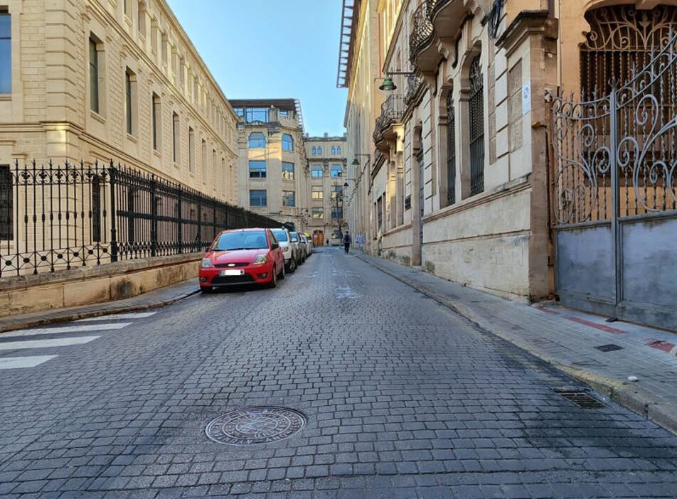 Una imagen de la calle Juan Cantó de Alcoy.