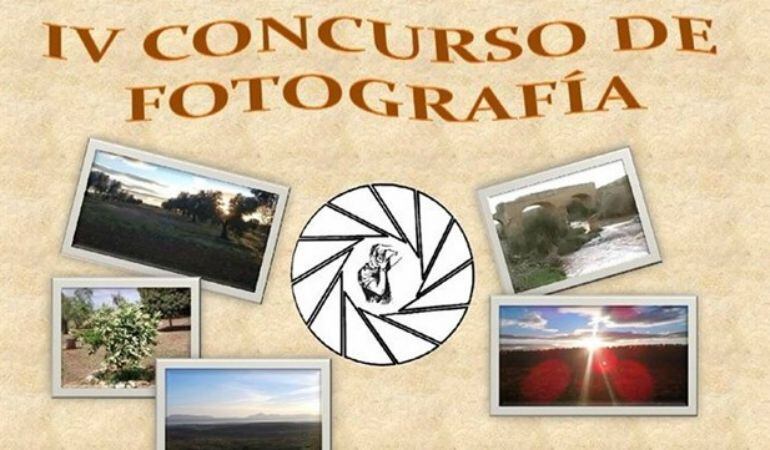 Cartel promocional del concurso de fotografía de Puebla del Prior.
