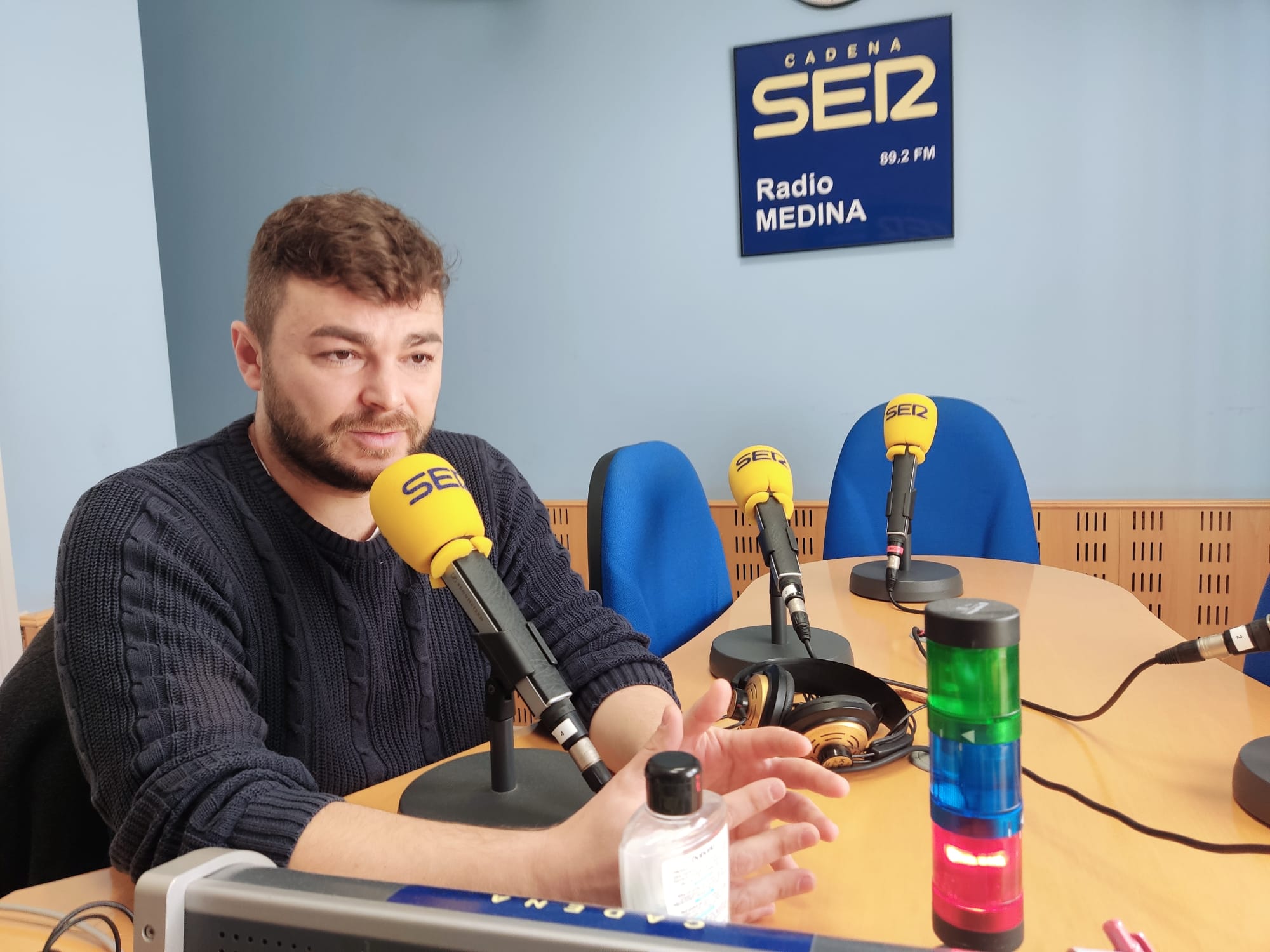 Luis Manuel Pascual, en Radio Medina