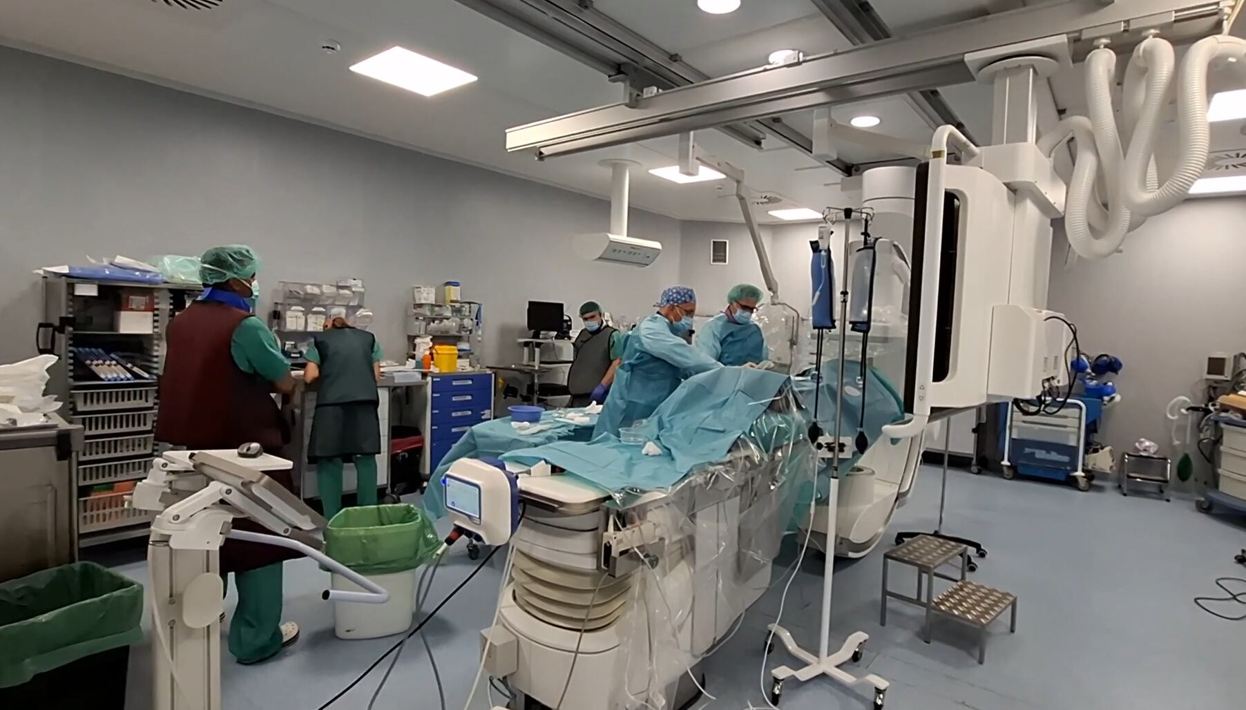 Sala Hemodinámica del Hospital Infanta Sofía