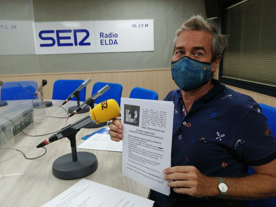 Elías Jover, fedatario para la ILP Mar Menor en Elda 