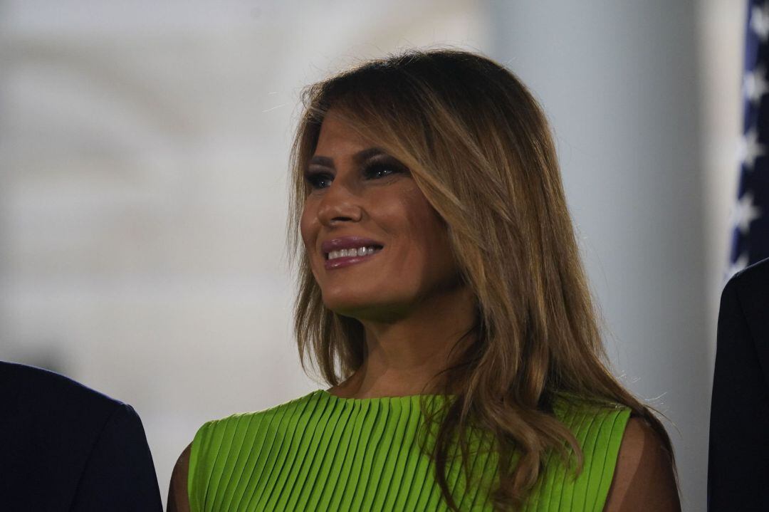 La primera dama Melania Trump.