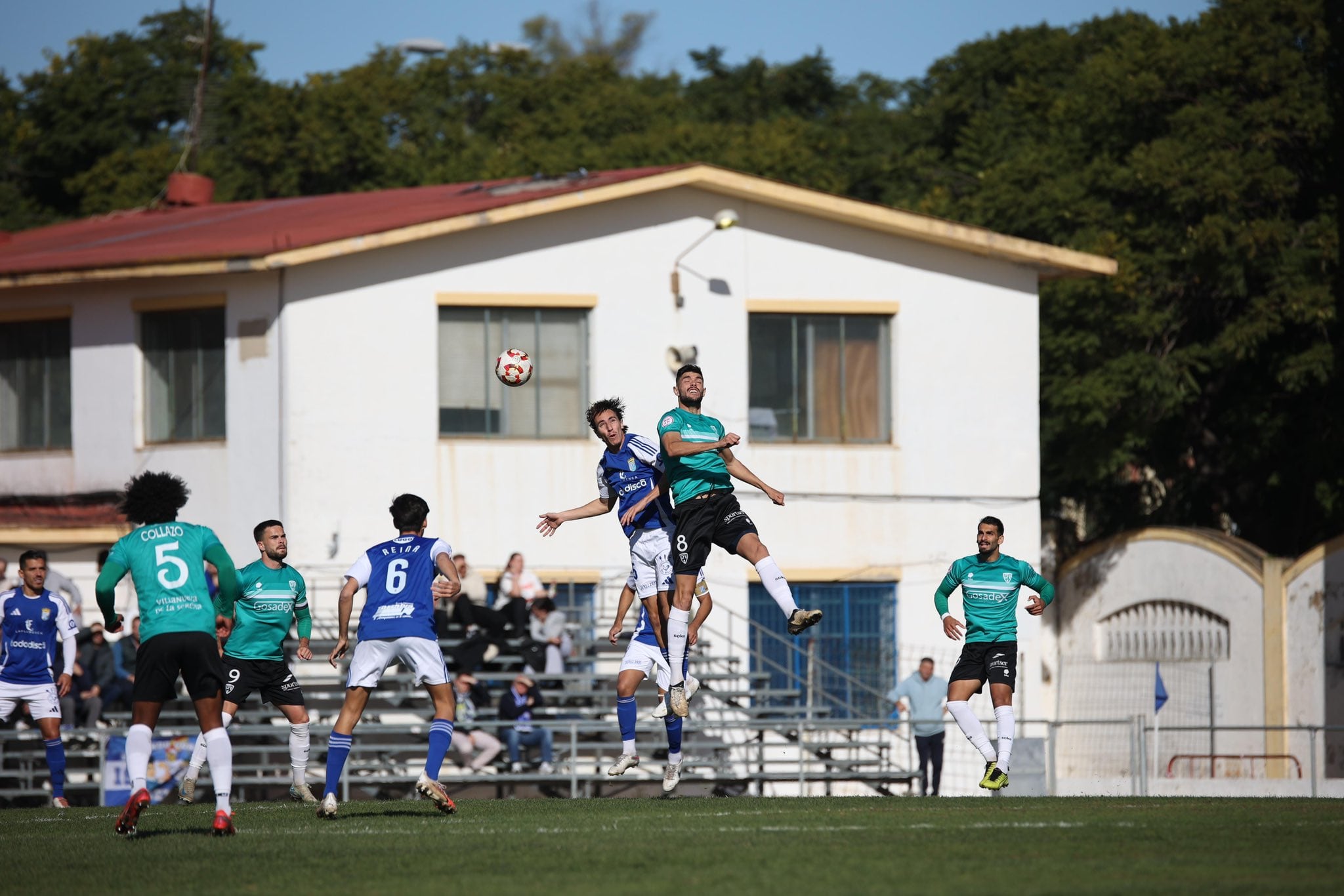 Imagen partido entre el Xerez CD y el Villanovense