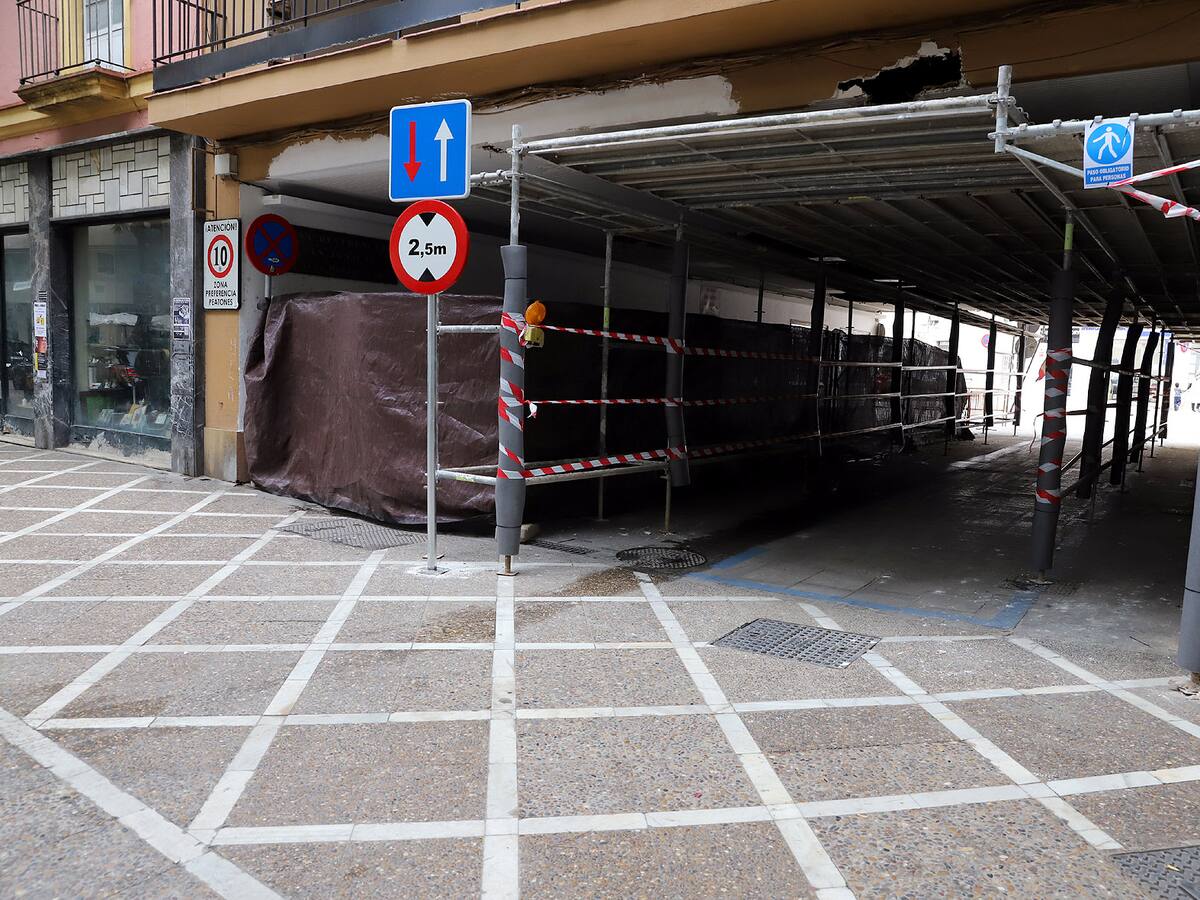 Obras para garantizar la seguridad en el Pasaje de San Ignacio