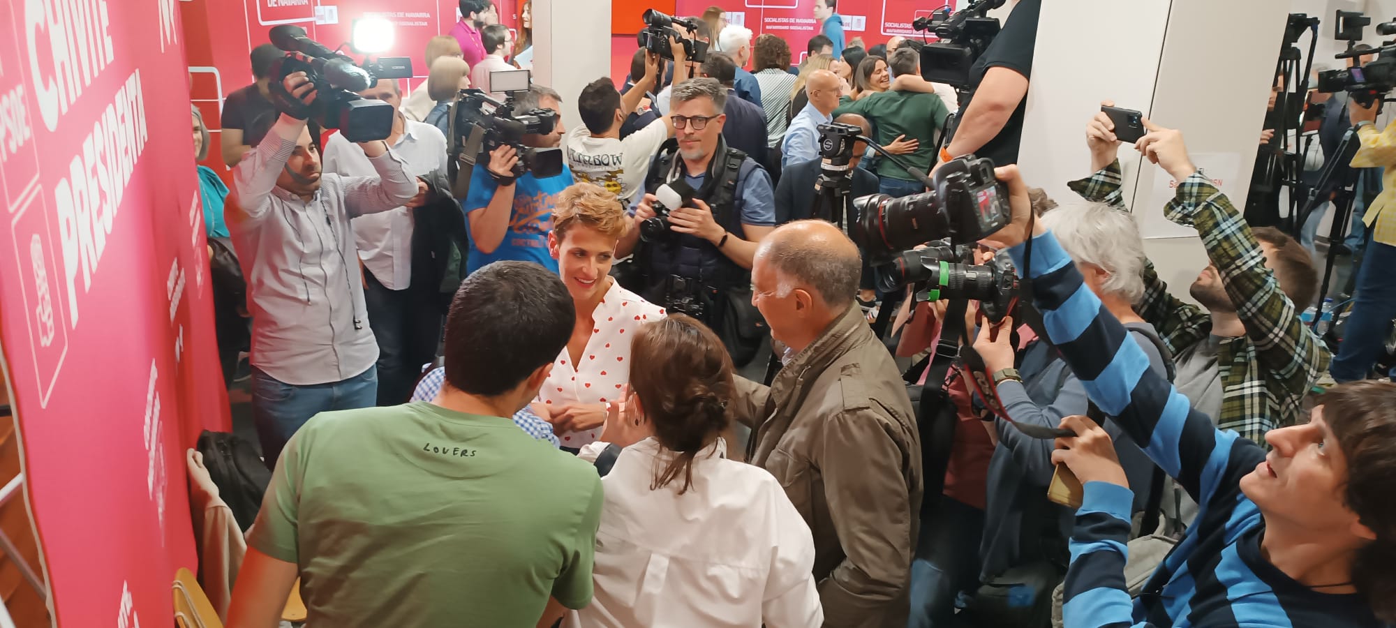 María Chivite podría revalidar el cargo de presidenta en un parlamento muy fragmentado