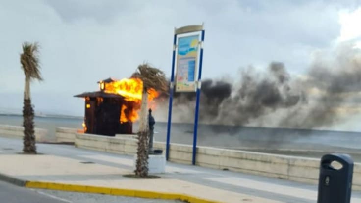 El alcalde de La Línea indignado con los actos vandálicos en la ciudad
