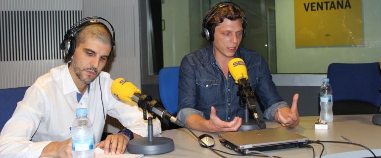 Antoine Leiris en &#039;Hoy por hoy&#039; con Gemma Nierga.