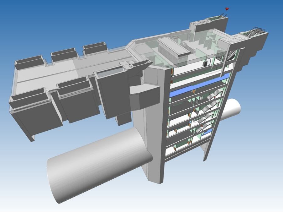Imatge virtual de la futura estació de Francesc Macià de l'L8