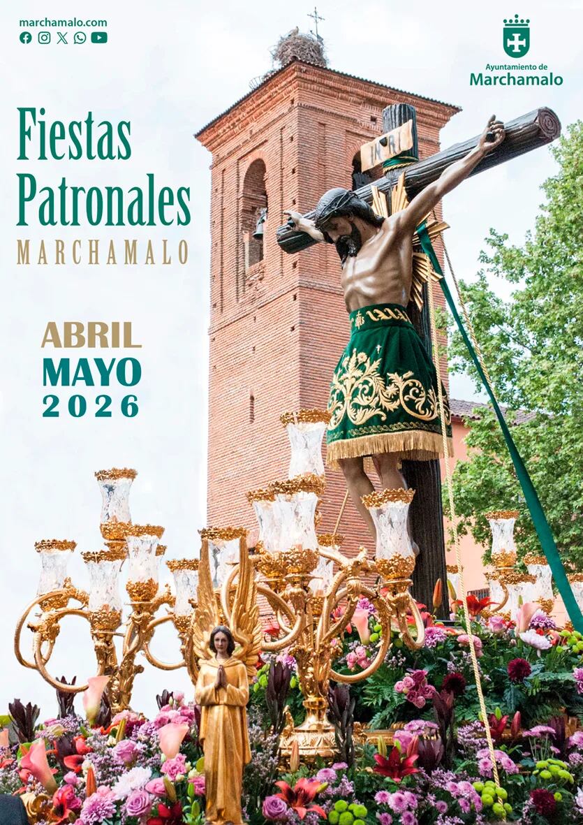 Cartel fiestas patronales de Marchamalo