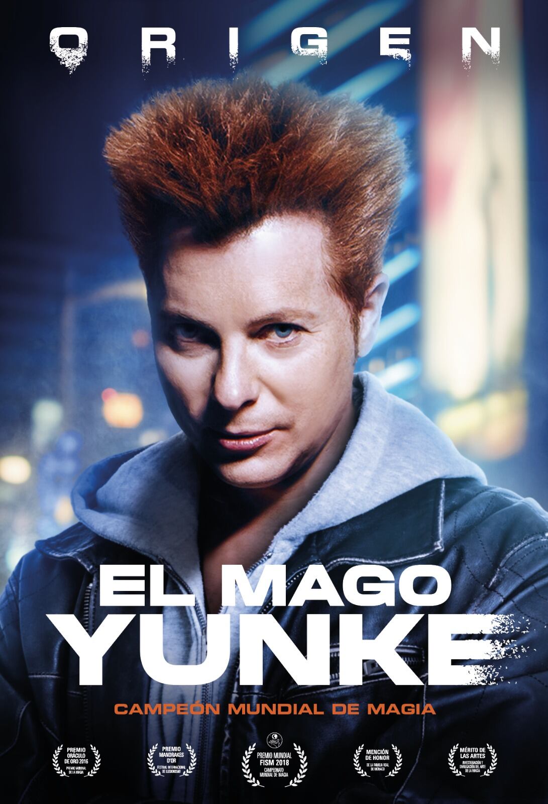 Cartel del espectáculo del Mago Yunke