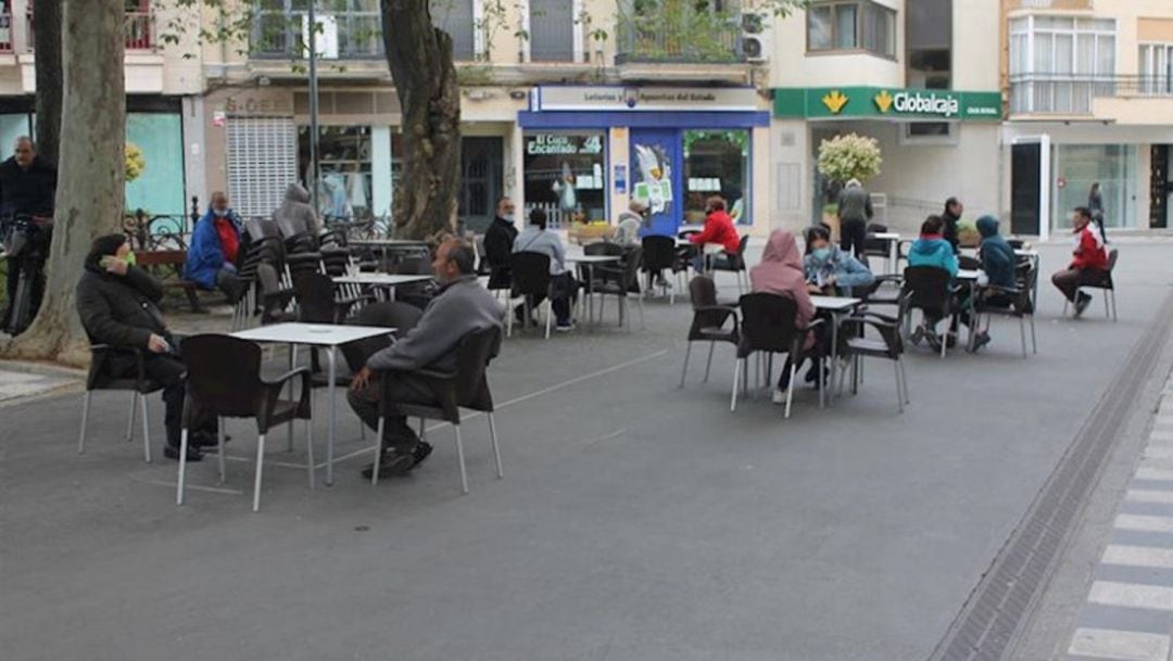 Terraza de un bar