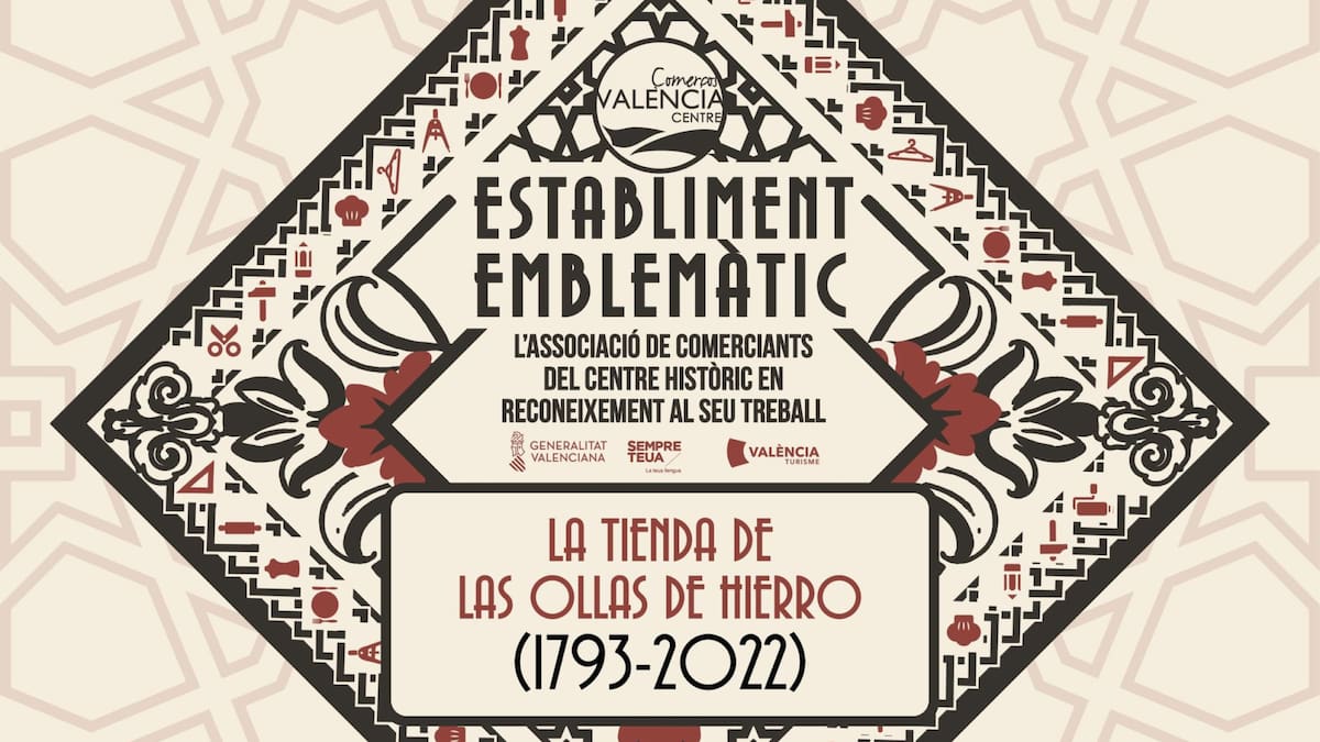 Reportaje comercios centenarios de València