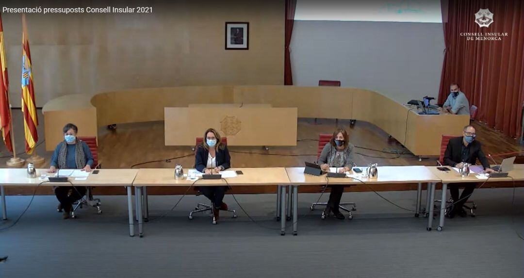 Roda de premsa de presentació dels pressupostos