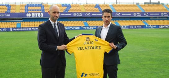 Julio Velázquez nuevo entrenador del AD Alcorcón