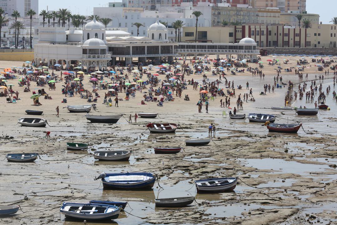 La Caleta es una de las playas más emblemática de la ciudad de Cádiz