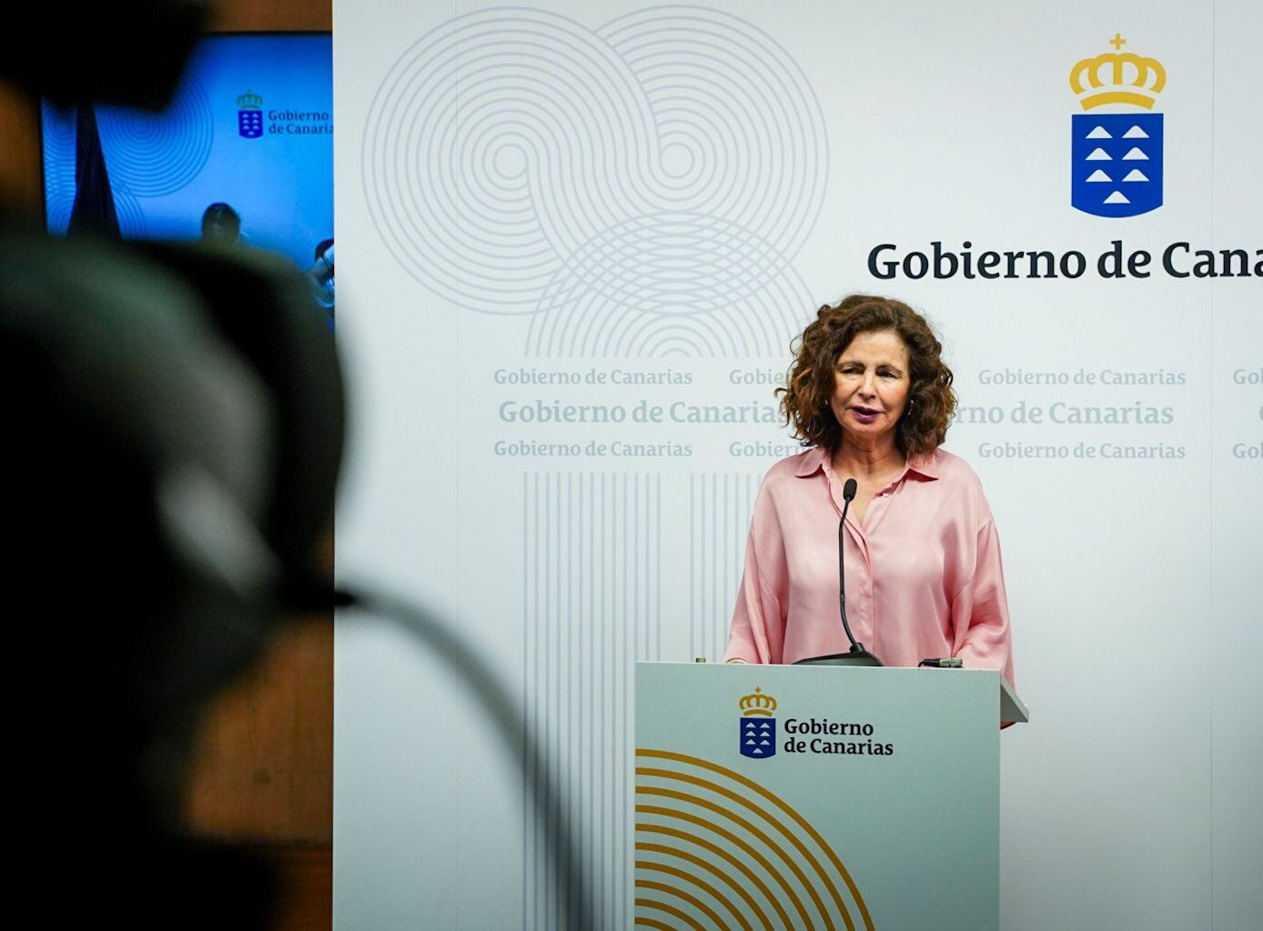 Matilde Asián, Consejera de Hacienda y Presupuestos del Gobierno de Canarias