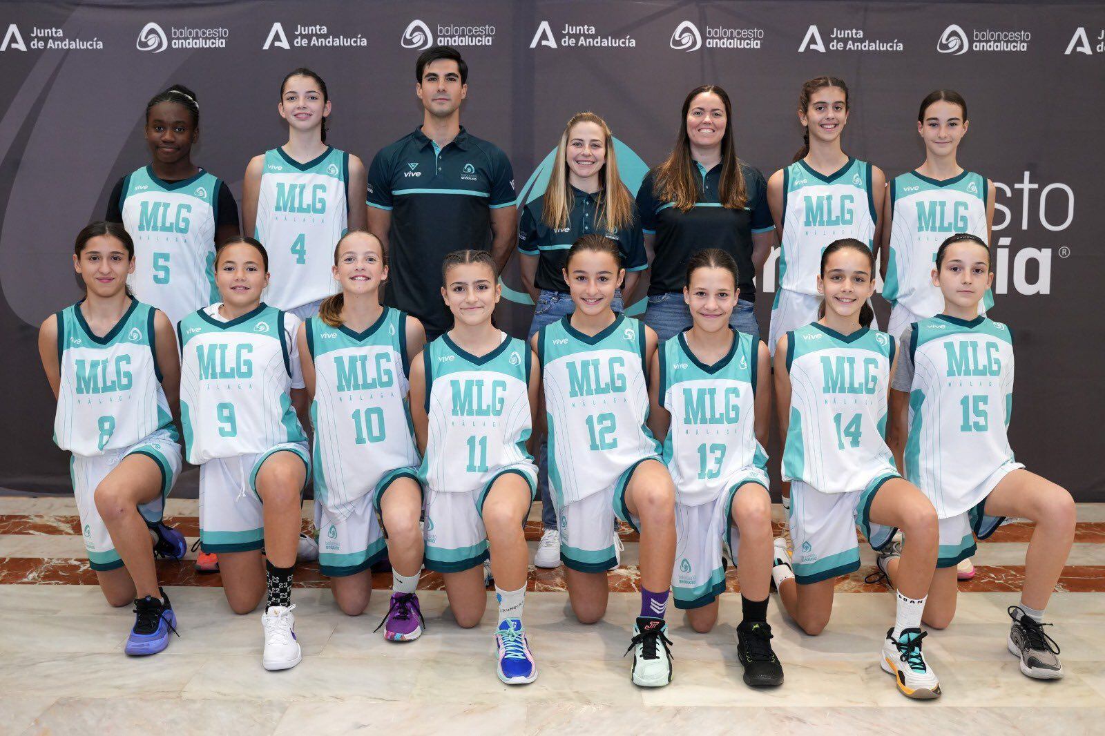 La Selección de Málaga de mini femenina Campeona de Andalucía