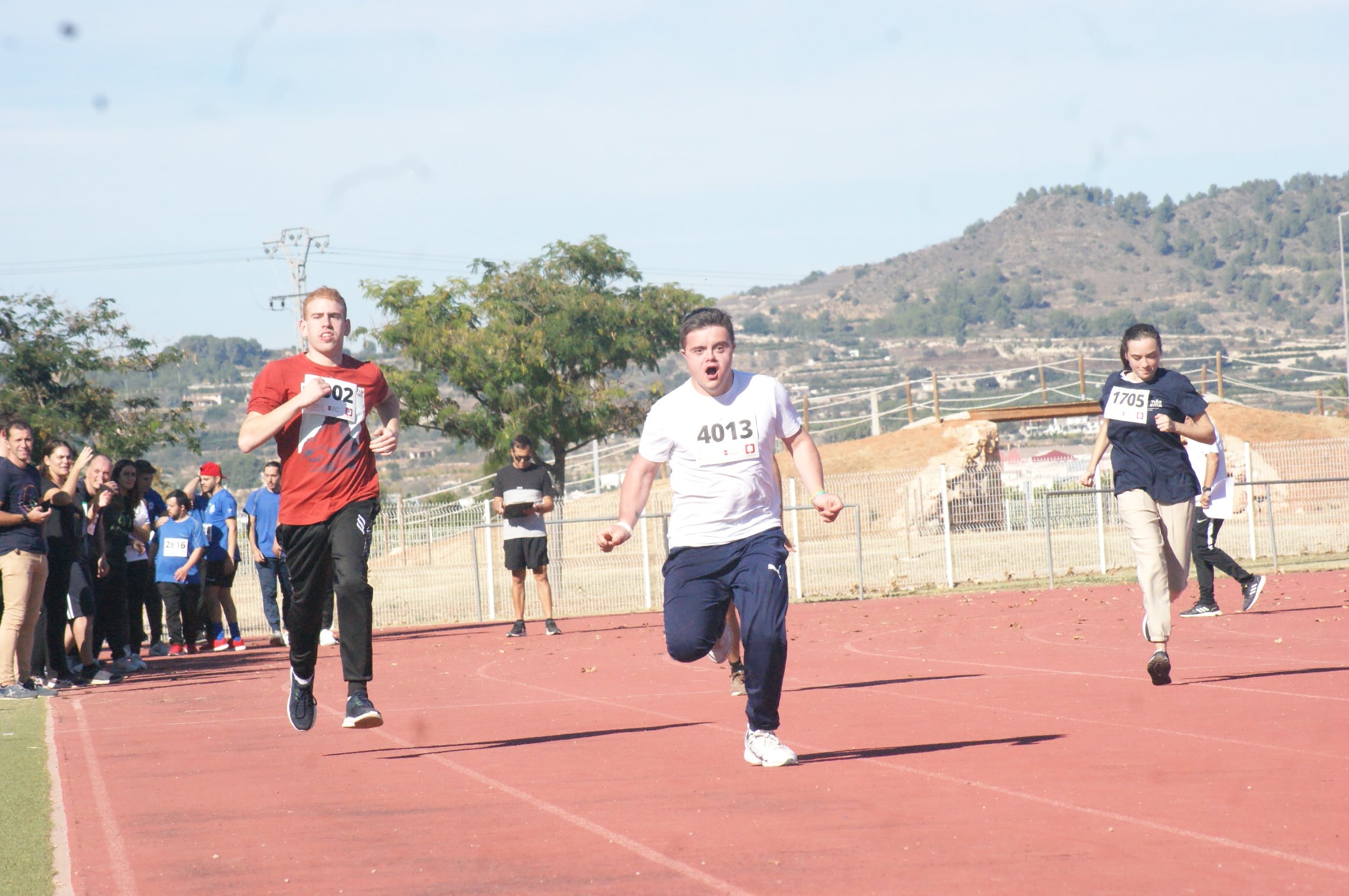 Encuentro de atletismo adaptado