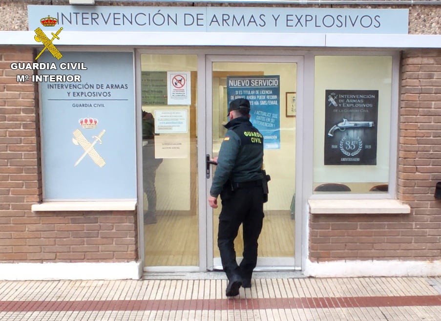 Oficina de Intervención de Armas de la Guardia Civil de Guadalajara