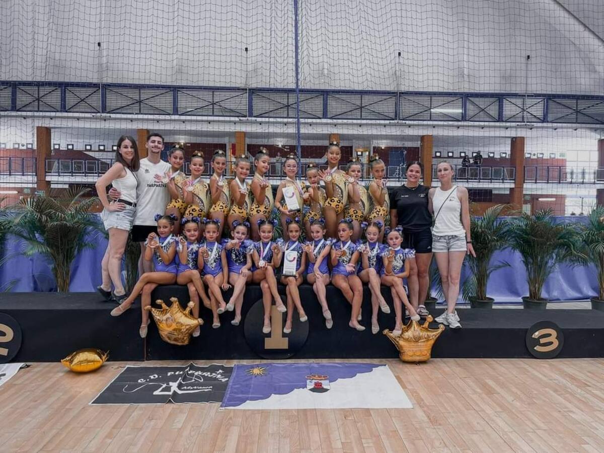 El Purpurina Roquetas le pone oro a la temporada