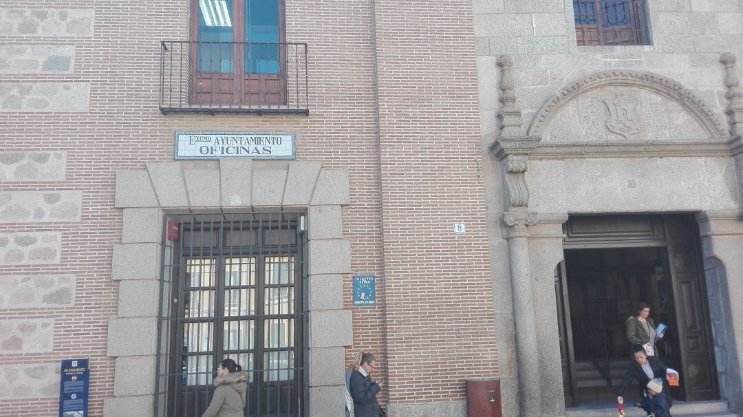Entrada al Ayuntamiento