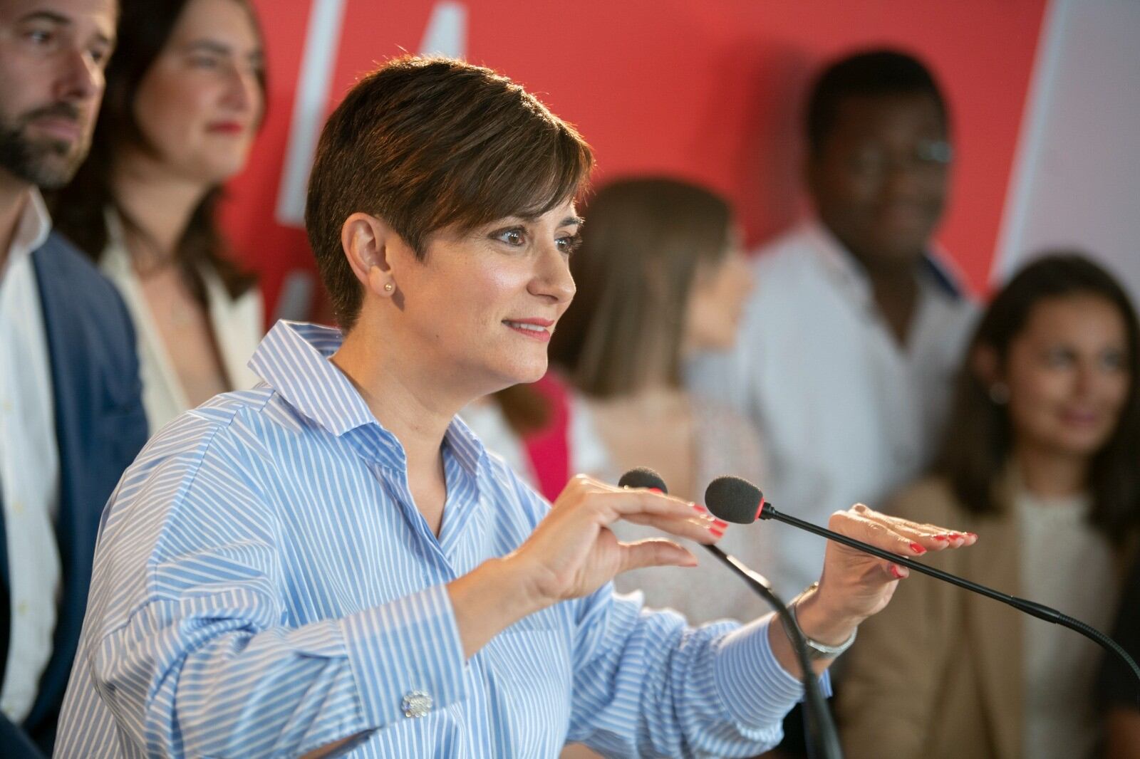 Isabel Rodríguez, ministra de Política Territorial encabeza la candidatura a las elecciones del 23J