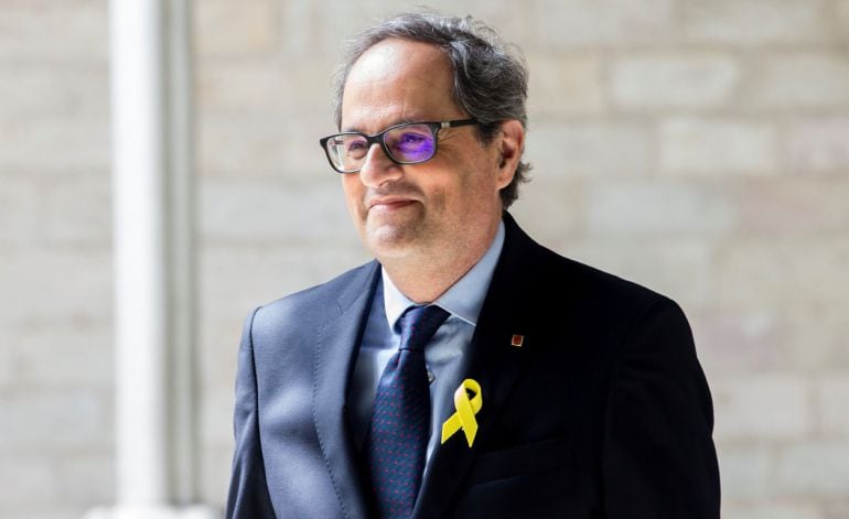 El presidente de la Generalitat, Quim Torra