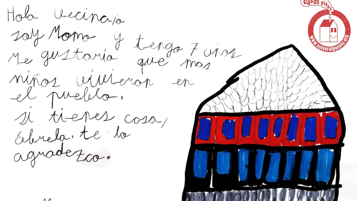 Los niños y niñas de Folgoso se implican en la repoblación rural