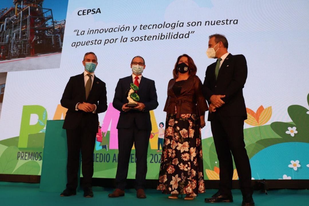 Entrega del premio.