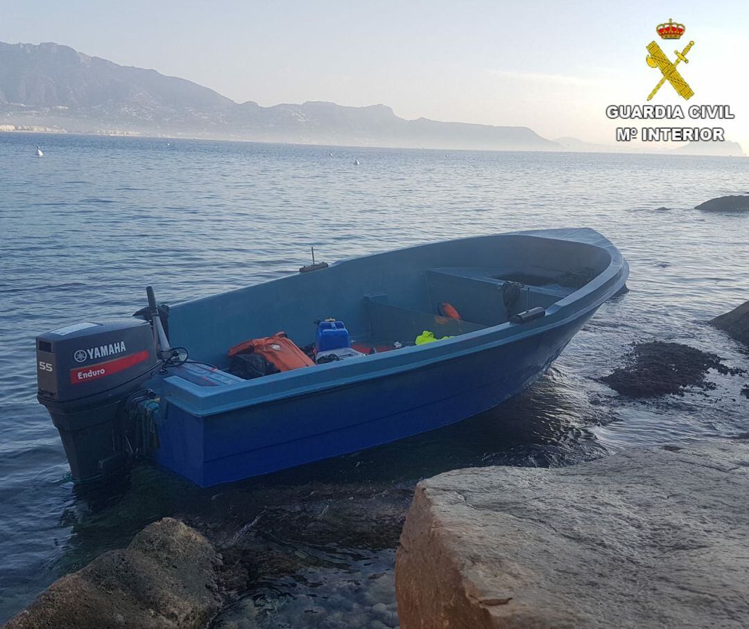 Imagen de archivo de una partera arribada a las costas de Alicante