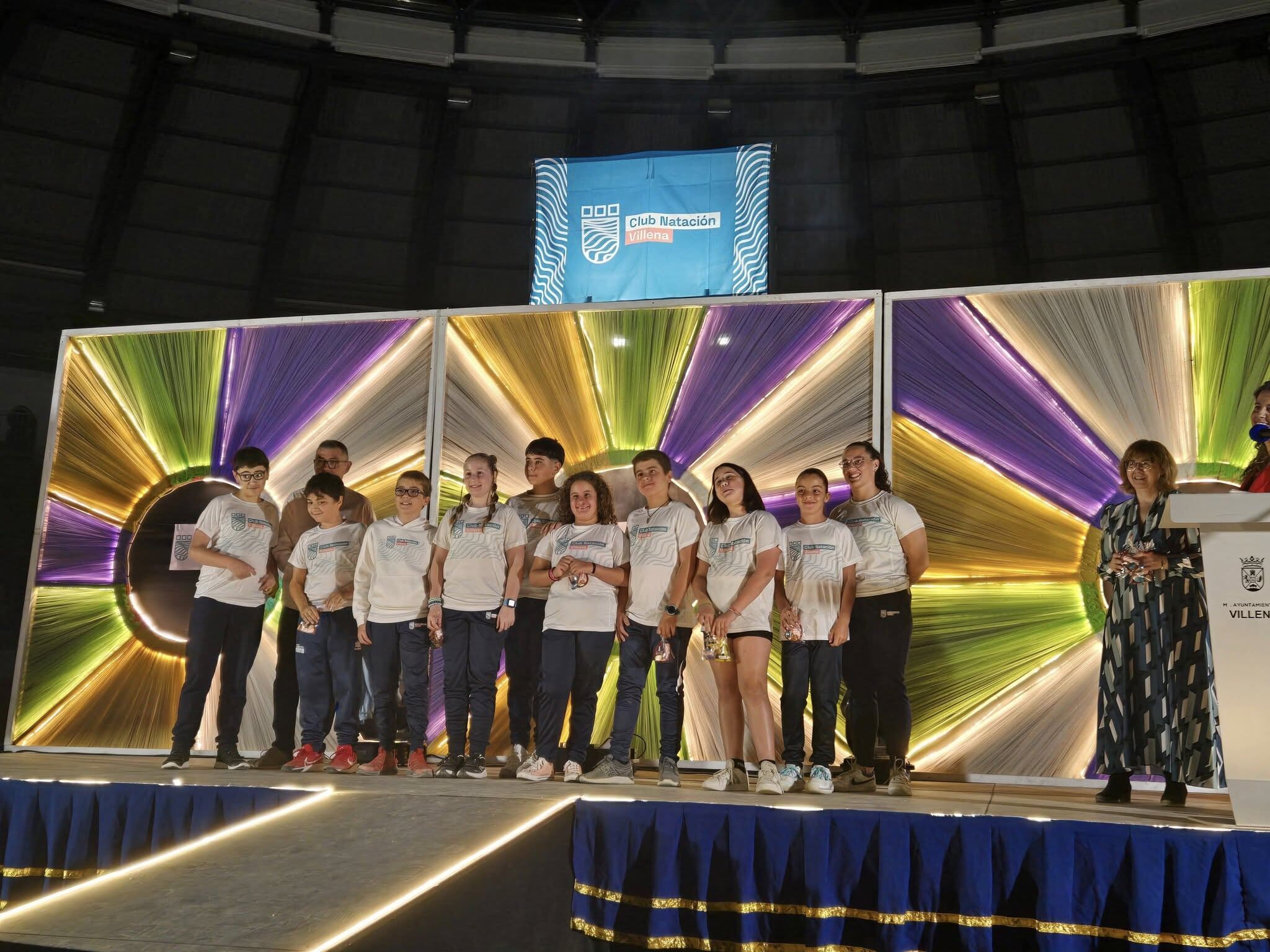 Momentos de la gala del club