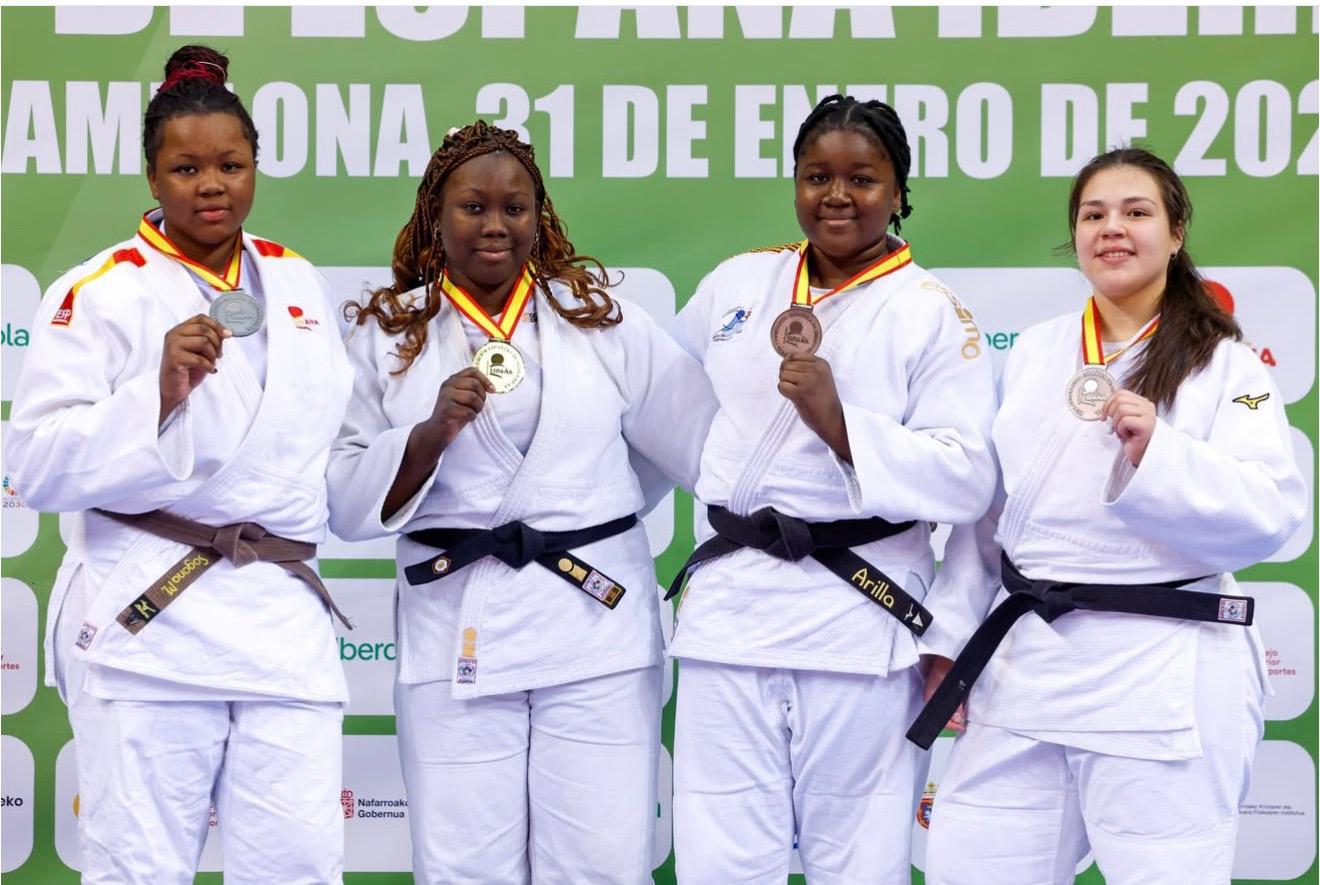 Medallistas del Club Judo Binéfar