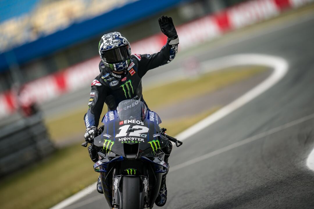 Maverick Viñales consigue la pole en Assen