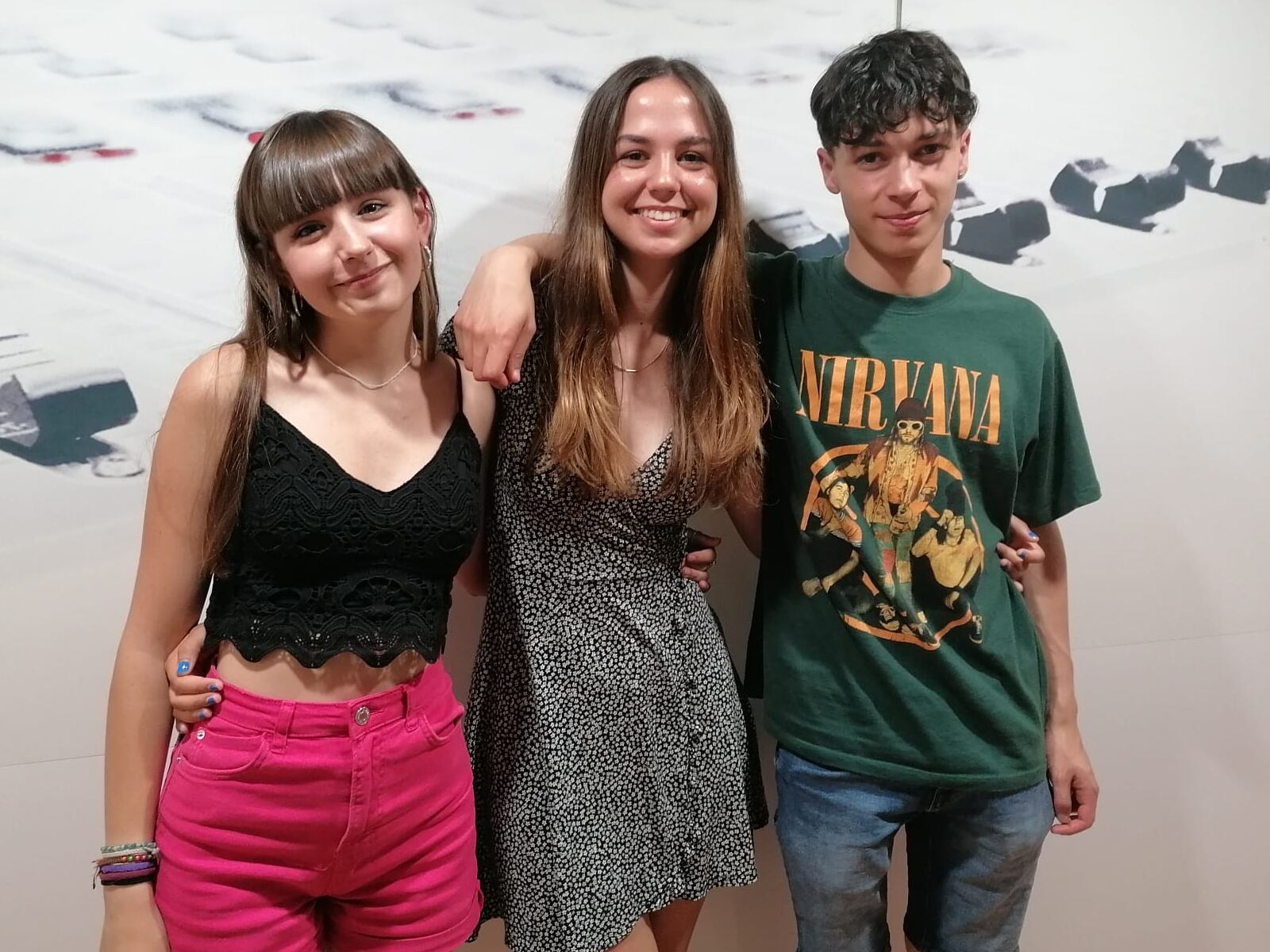 Mariona Callís, Júlia Encesa i Joan Balaguer.