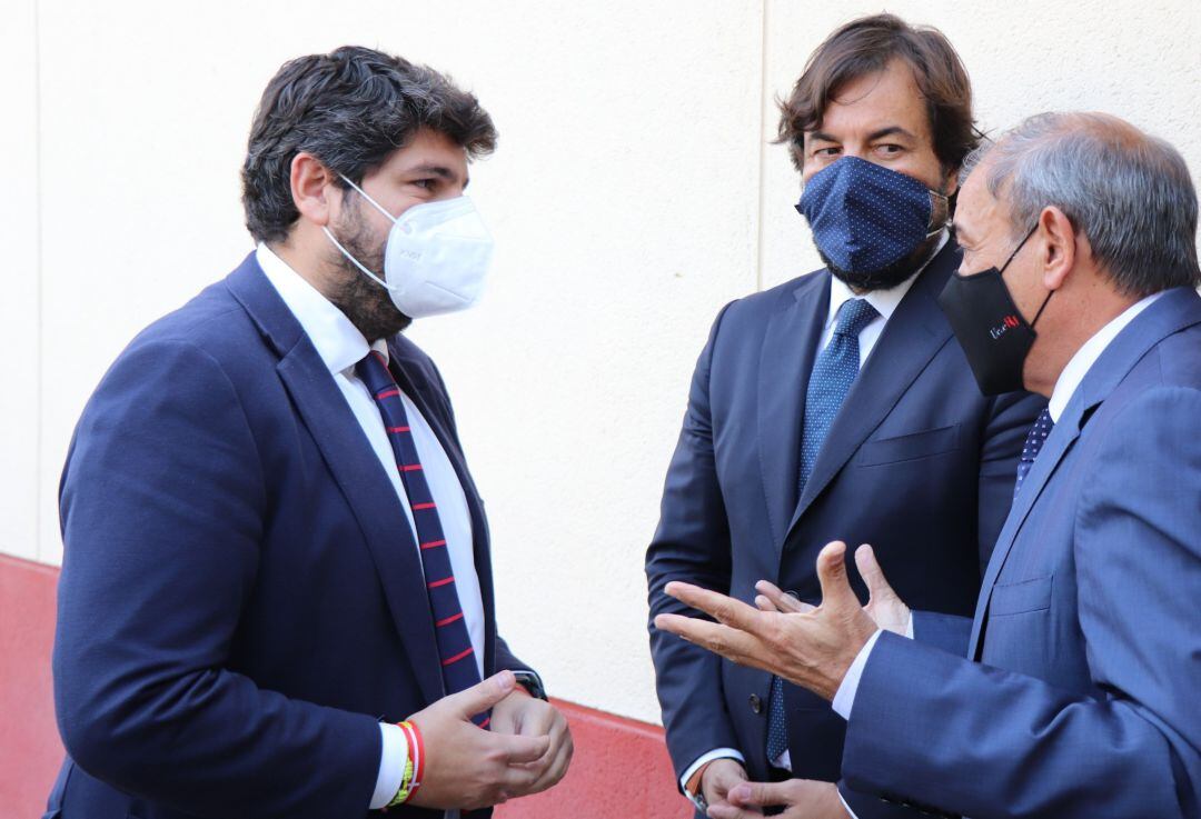 López Miras en un acto de UCOMUR