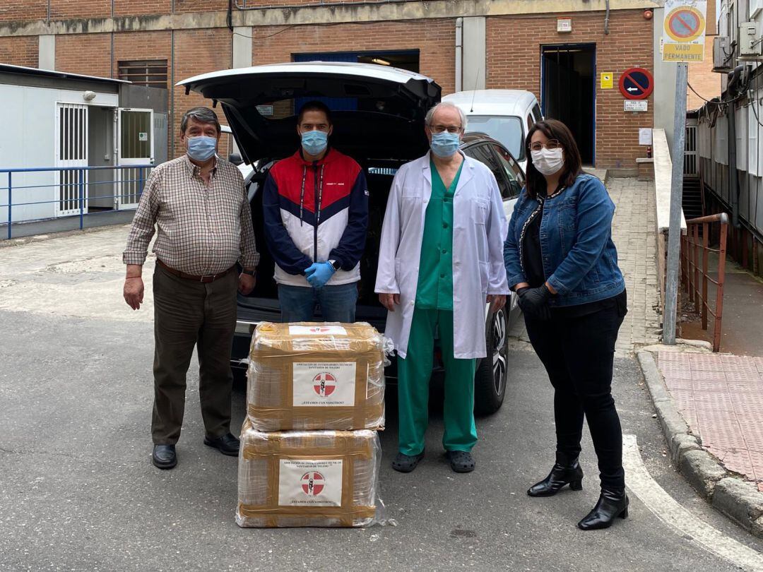 Donación de material sanitario