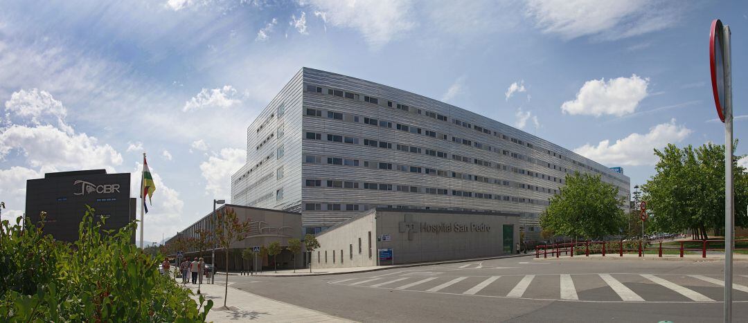 Imagen de archivo del Hospital San Pedro de Logroño (La Rioja).