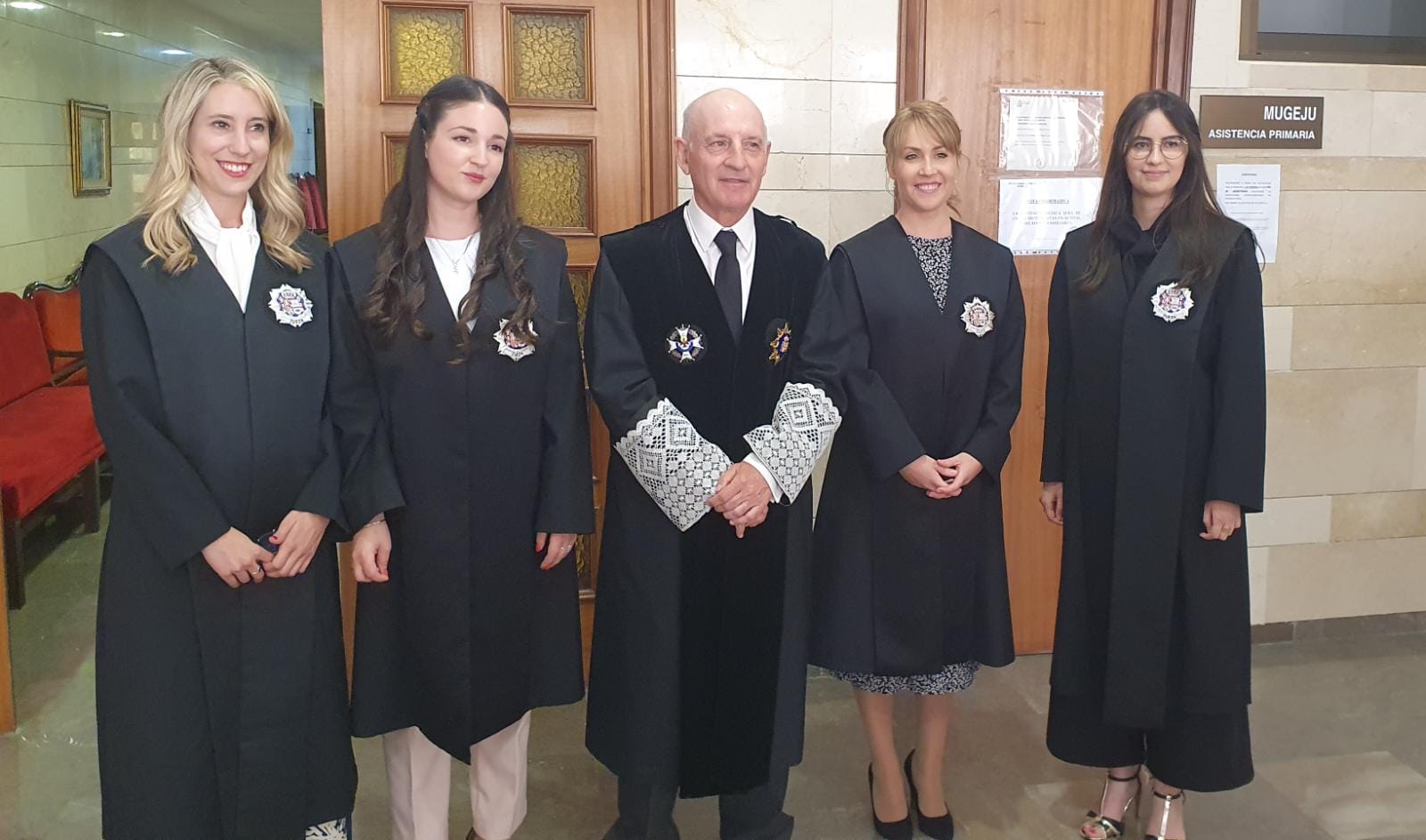 Las cuatro juezas tomarán posesión de su despacho en diciembre