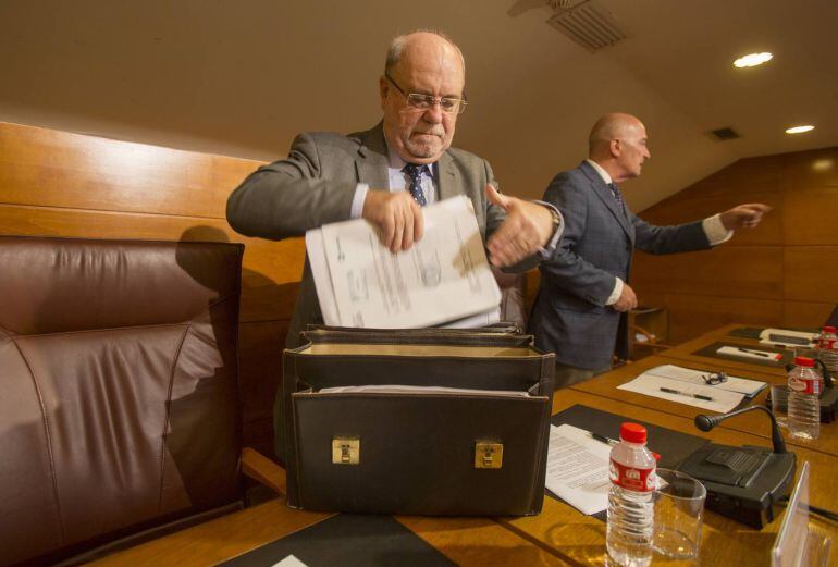 El consejero de Economía de Cantabria, Juan José Sota.