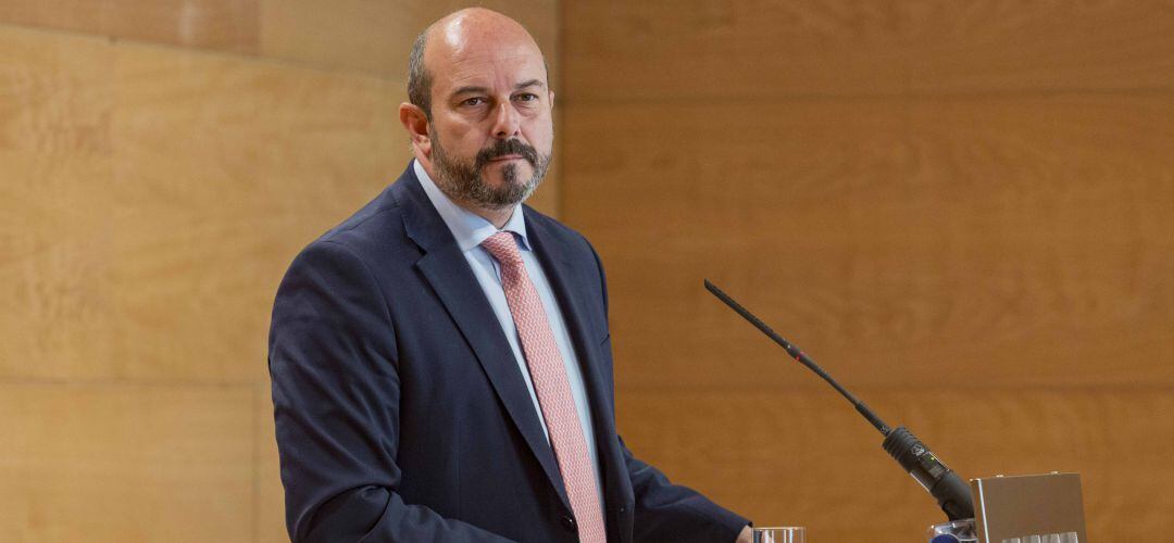 Pedro Rollán, vicepresidente de la CAM, en el Consejo de Gobierno