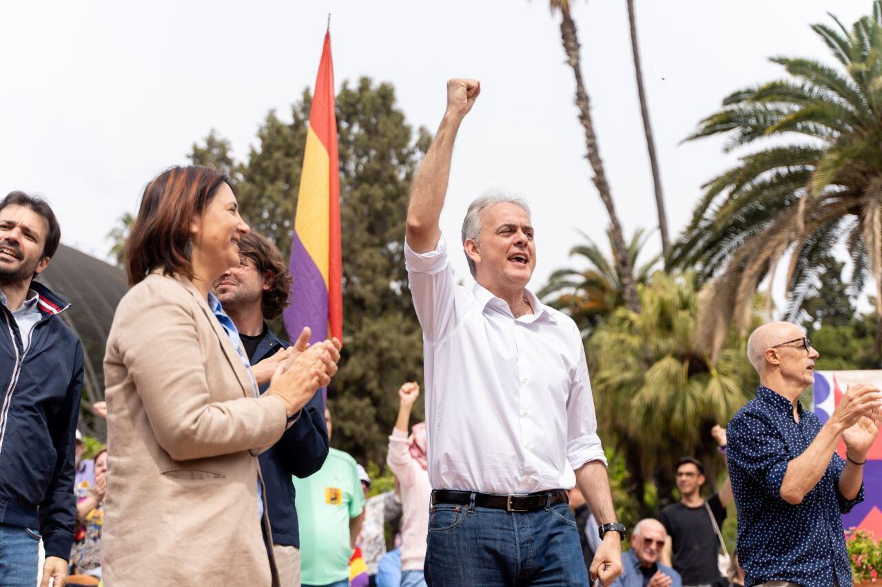 Acto de presentación de las candidaturas de Unides Podem a los comicios del 28 de mayo en el Botànic