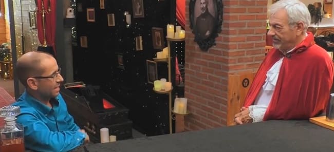 Alfonso Ros con Carlos Sobera / Cuatro