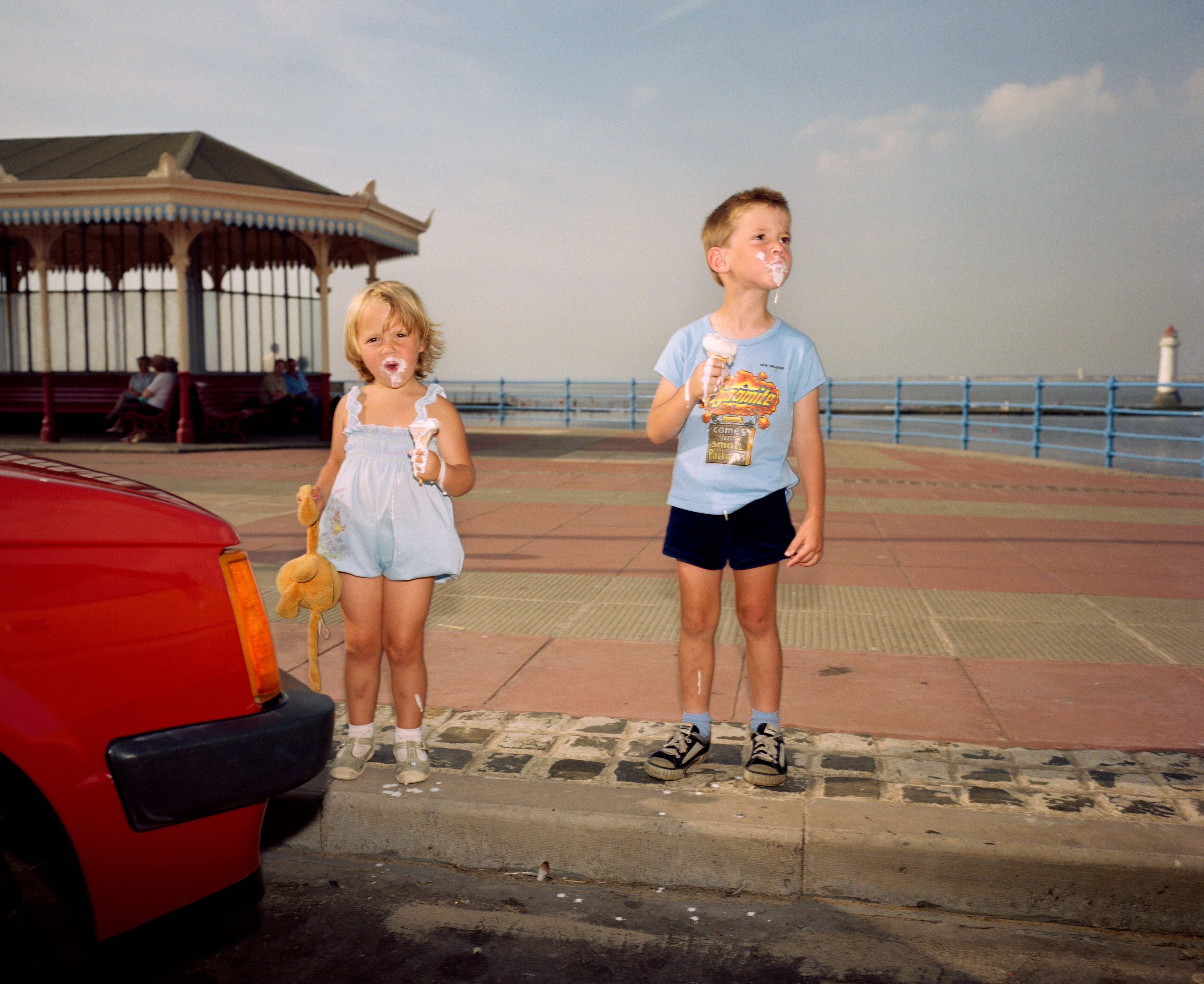 Martin Parr lleva su fotografía al Centro de Arte de Alcobendas. GB. England. New Brighton. From &#039;The Last Resort&#039;. 1983-85.