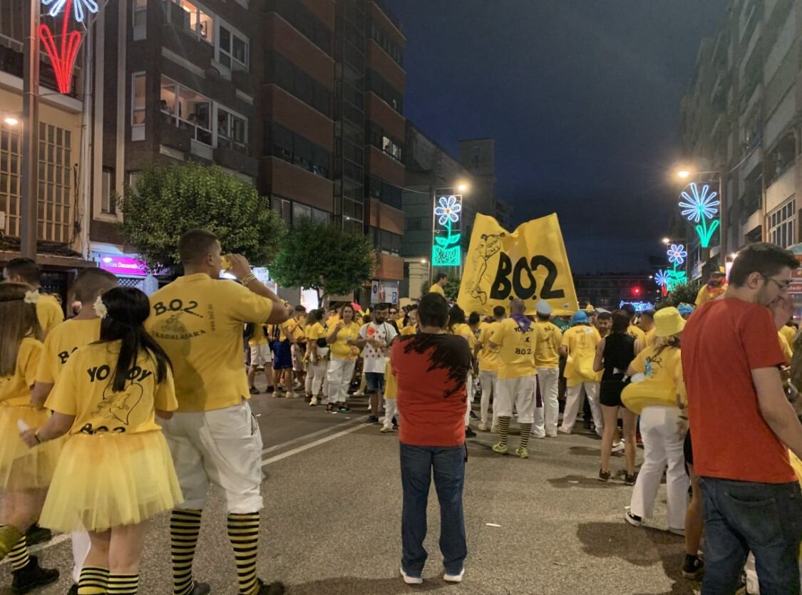 Desfile de peñas del pasado 11 de septiembre