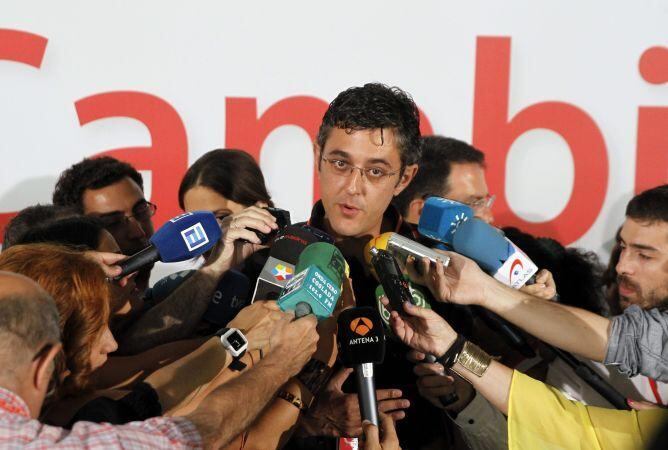 El secretario general del grupo socialista del Congreso antes del inicio del Congreso extraordinario del PSOE