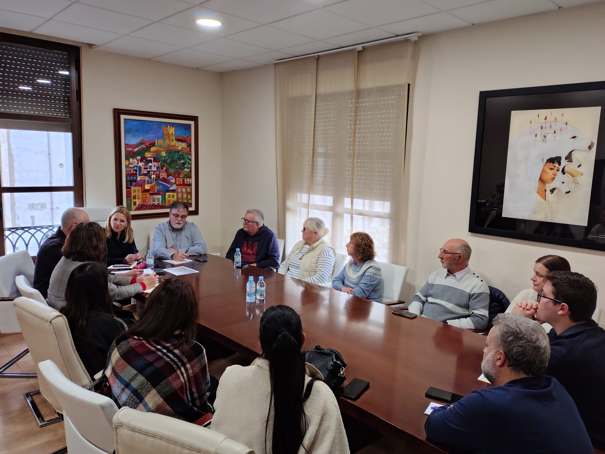 Momento de la reunión